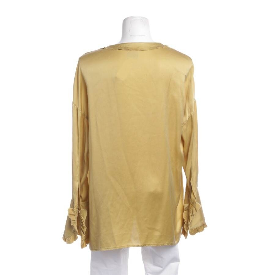 Image 2 of Shirt Blouse L Mustard Yellow in color Yellow | Vite EnVogue