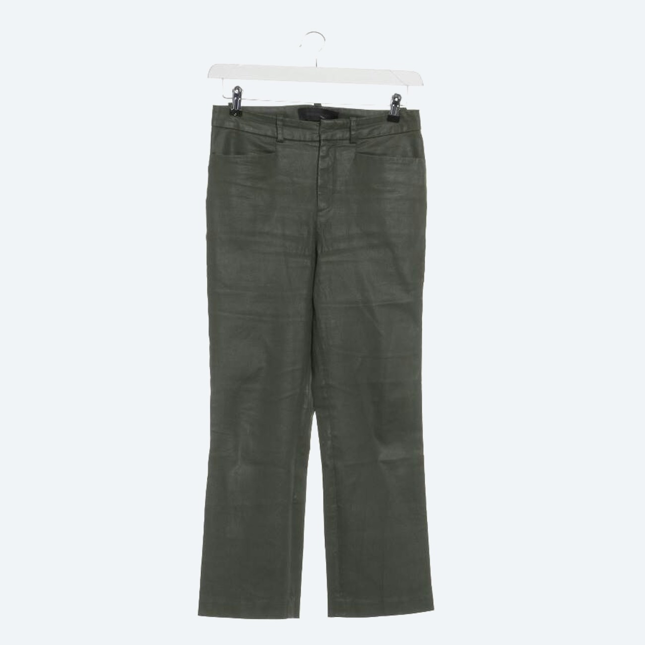 Image 1 of Trousers W29 Olive Green in color Green | Vite EnVogue