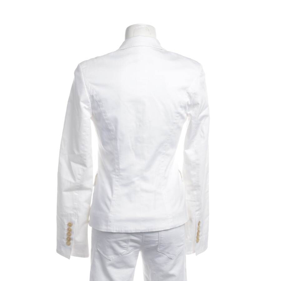 Image 2 of Blazer 36 Cream in color White | Vite EnVogue