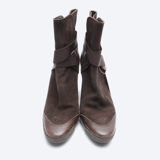 Image 2 of Ankle Boots EUR 38.5 Brown in color Brown | Vite EnVogue