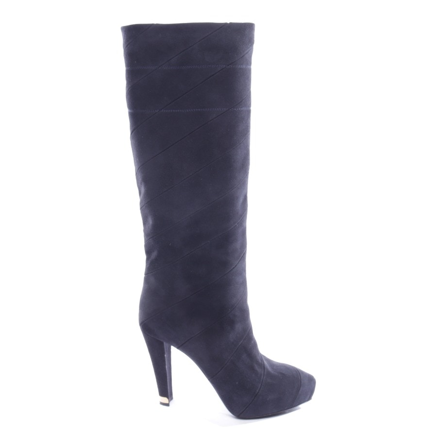 Image 1 of calf-high boots EUR 37,5 dark blue in color blue | Vite EnVogue