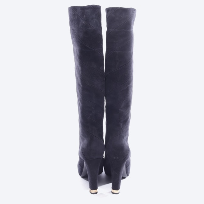 Image 5 of calf-high boots EUR 37,5 dark blue in color blue | Vite EnVogue