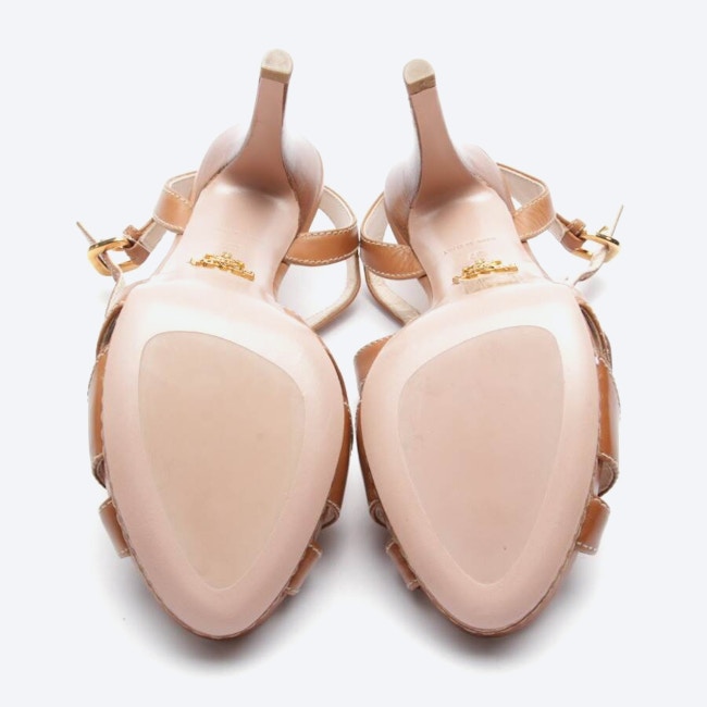 Image 4 of Heeled Sandals EUR 37 Brown in color Brown | Vite EnVogue