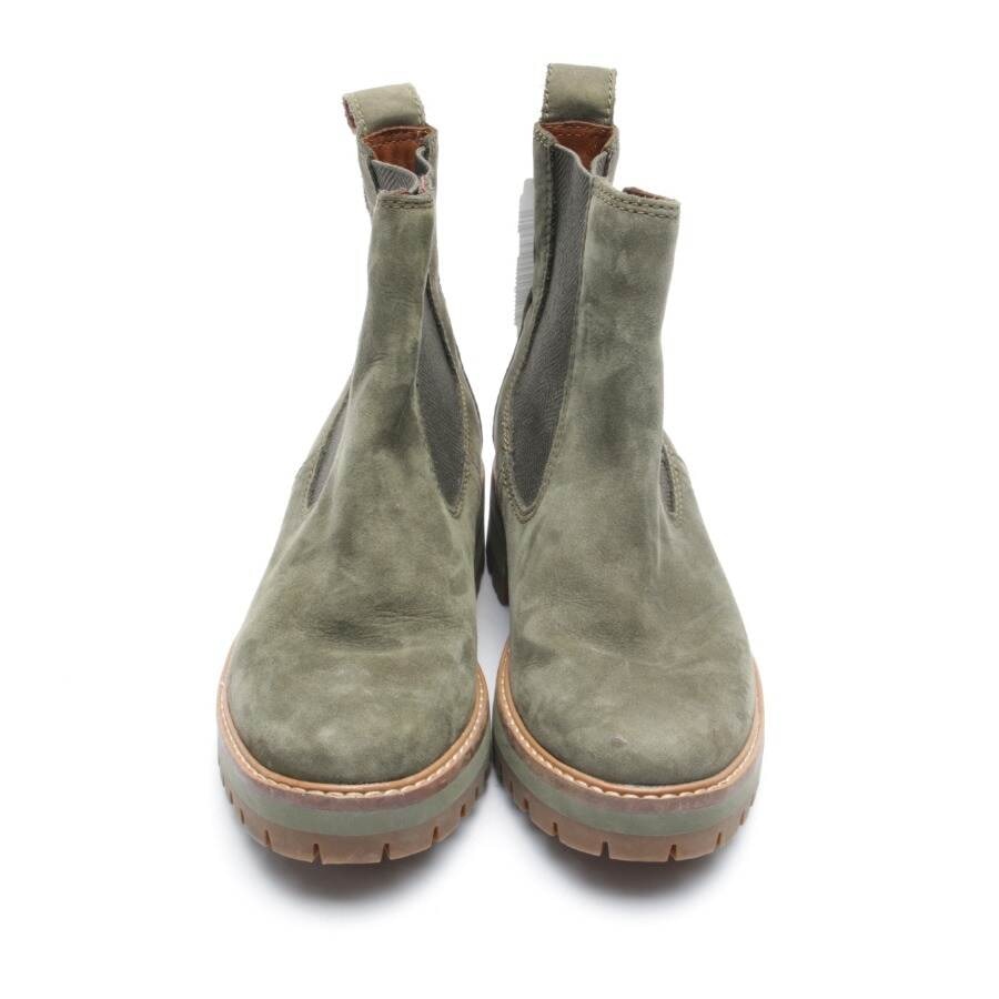 Image 2 of Chelsea Boots EUR 38.5 Olive Green in color Green | Vite EnVogue