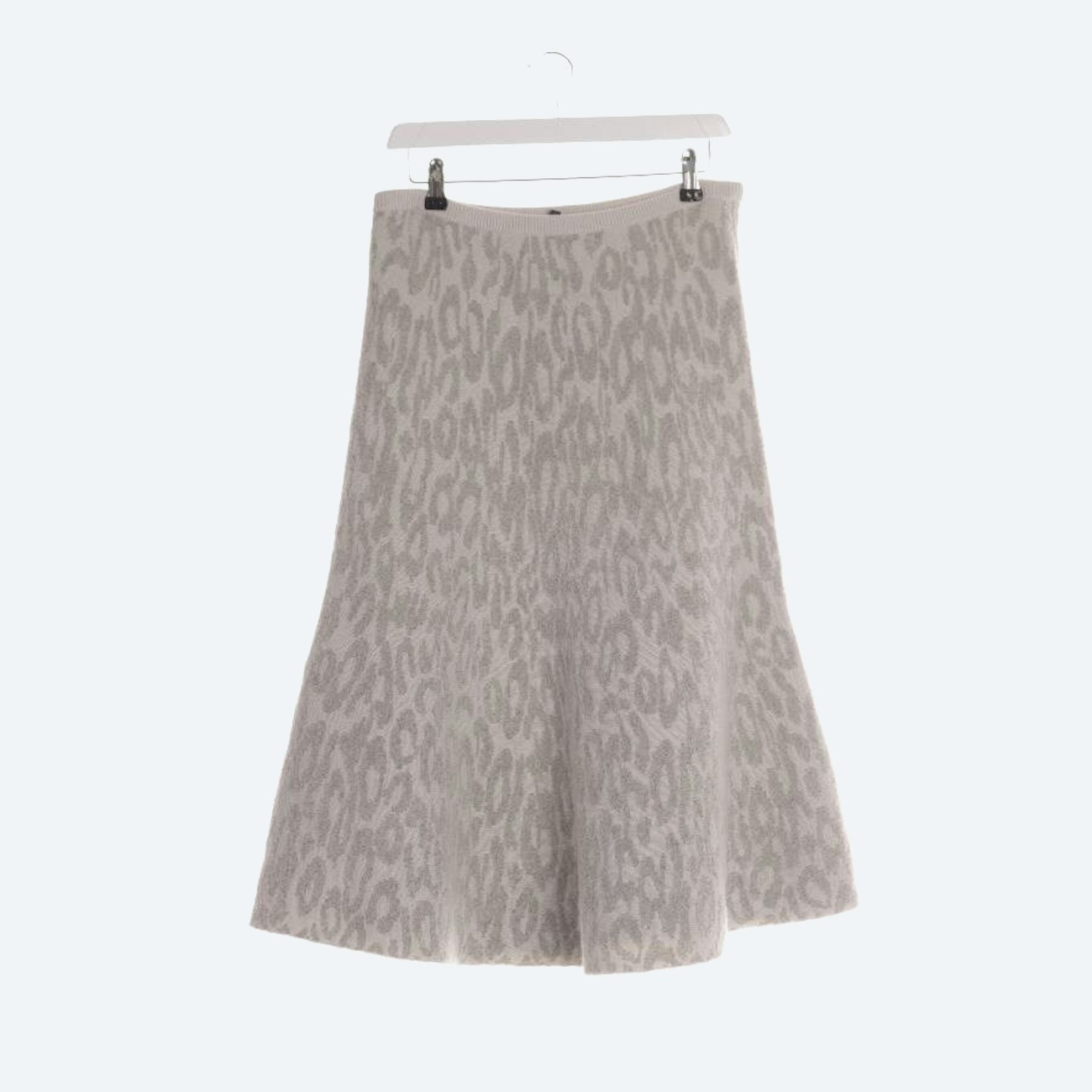 Image 1 of Skirt L Light Gray in color Gray | Vite EnVogue