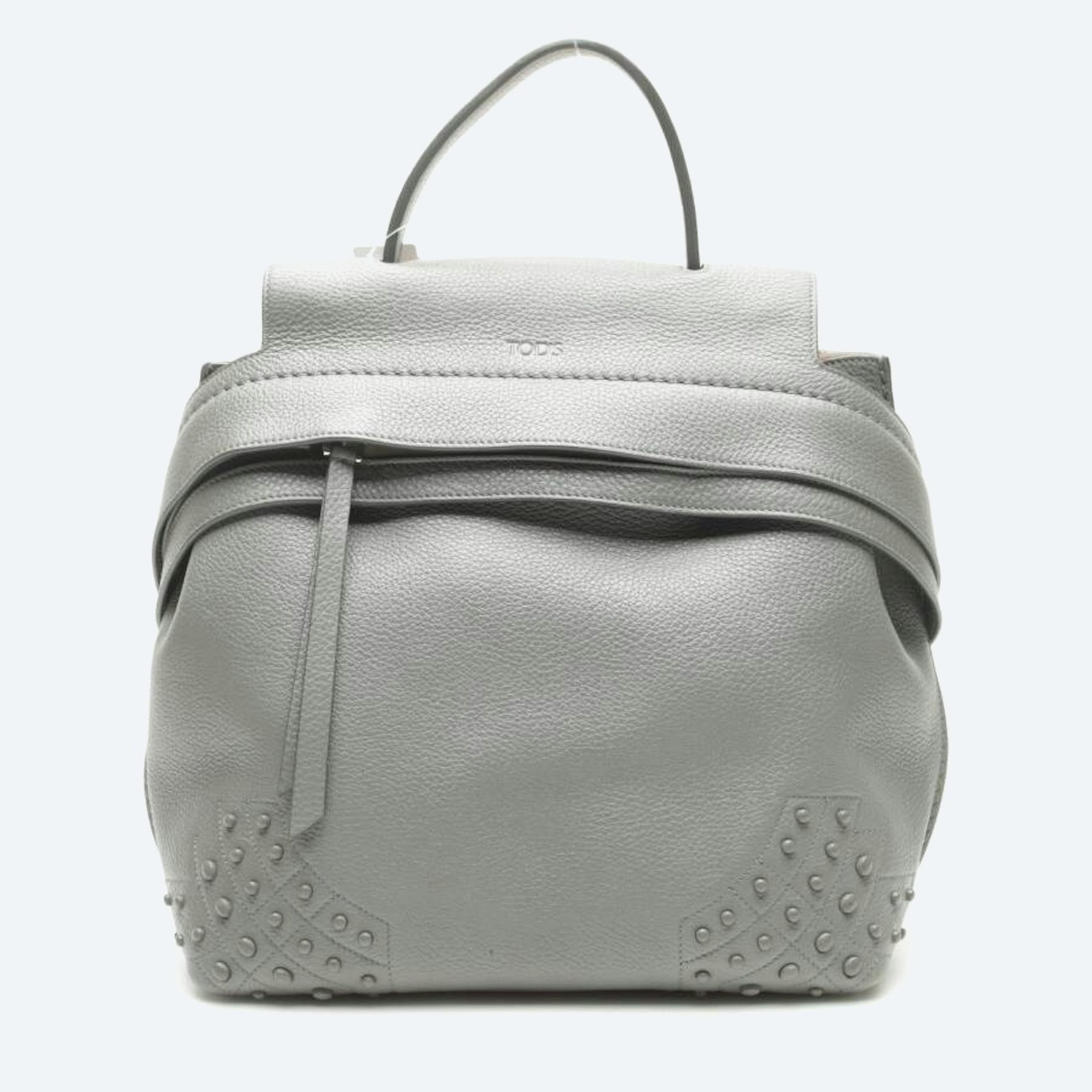 Image 1 of Wave Handbag Light Gray in color Gray | Vite EnVogue