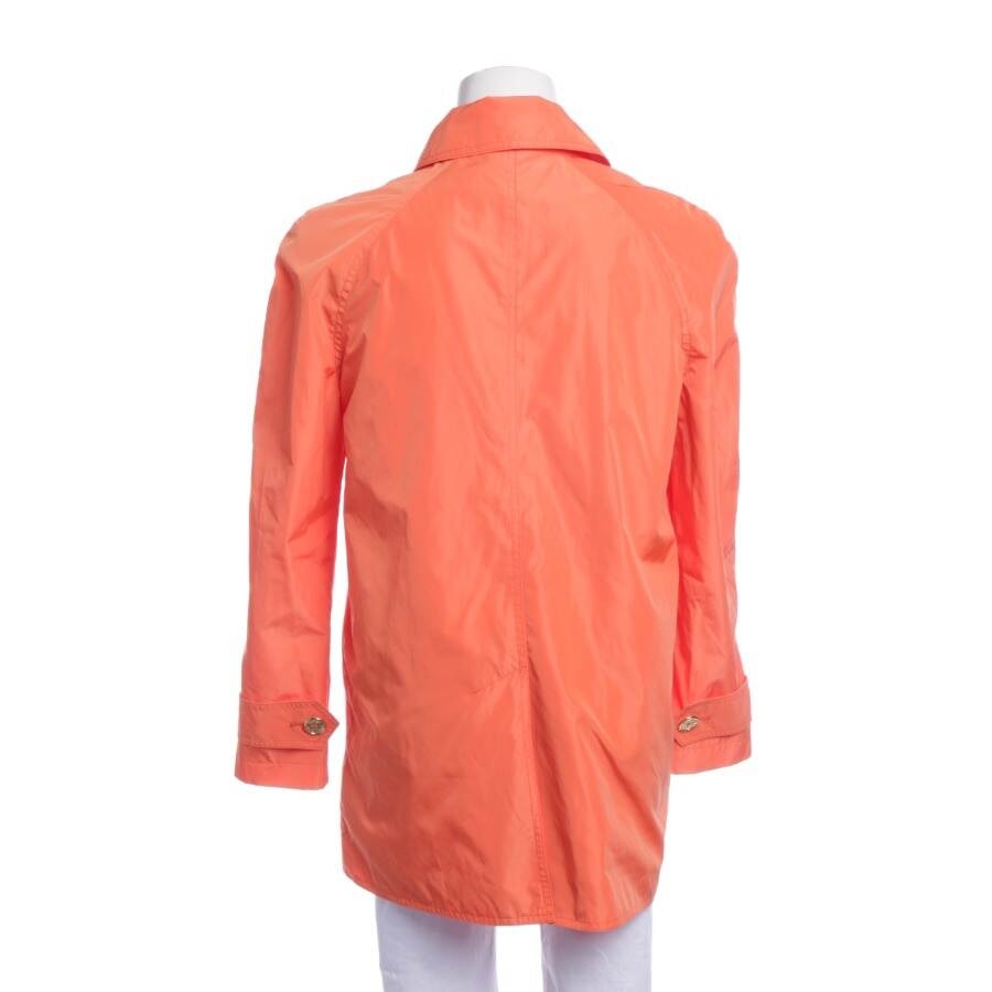 Image 2 of Between-seasons Coat XS Dark Orange in color Orange | Vite EnVogue