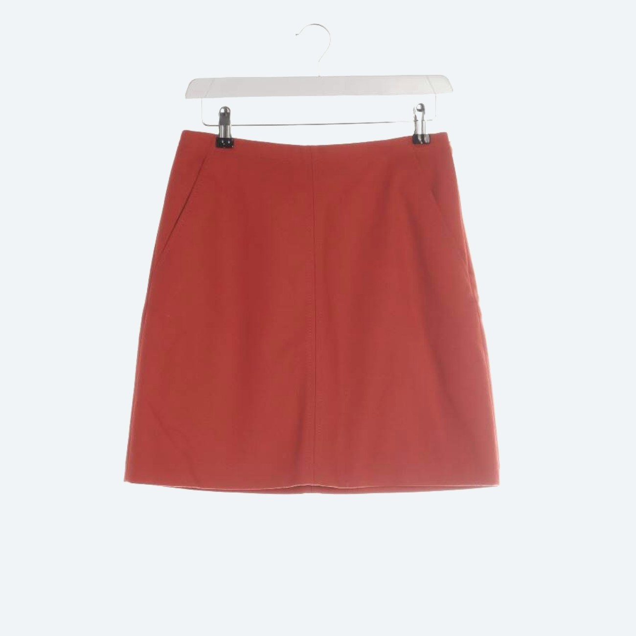 Image 1 of Skirt 34 Light Red in color Red | Vite EnVogue