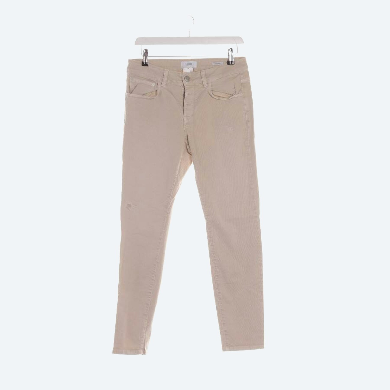 Image 1 of Jeans Skinny W30 Beige in color White | Vite EnVogue