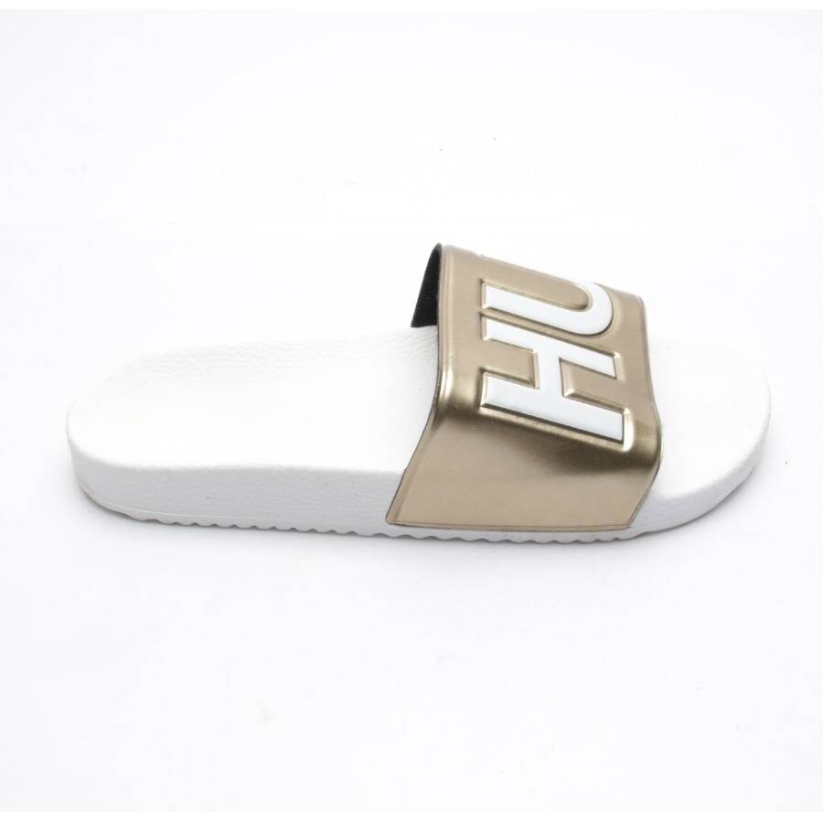 Image 1 of Sandals EUR 37 Gold in color Metallic | Vite EnVogue