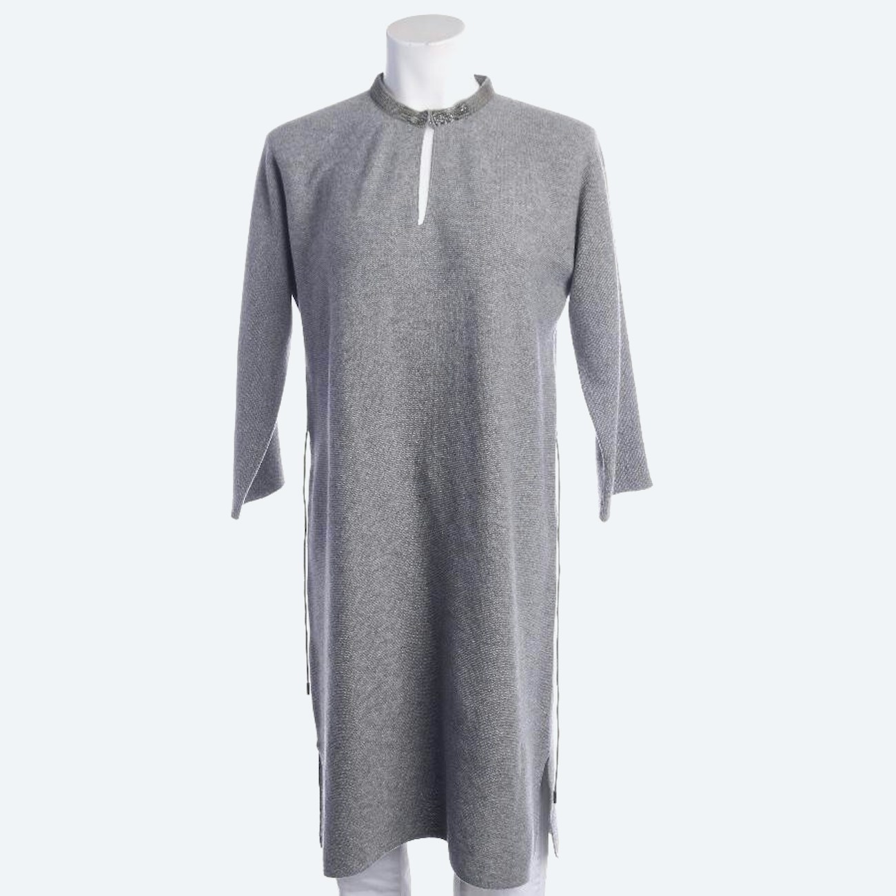 Image 1 of Dress XS Light Gray in color Gray | Vite EnVogue