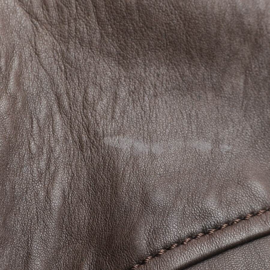 Image 7 of Leather Jacket 48 Dark Brown in color Brown | Vite EnVogue