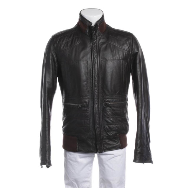 Image 1 of Leather Jacket 48 Dark Brown | Vite EnVogue