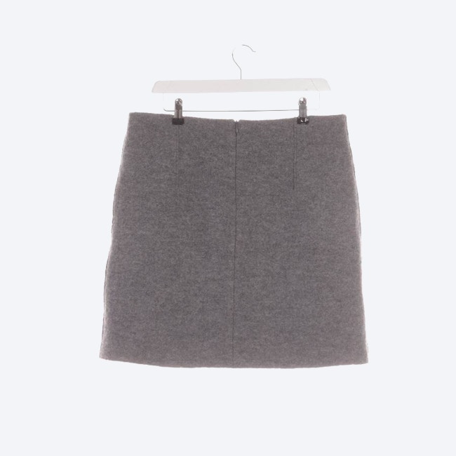 Image 2 of Wool Skirt 40 Light Gray in color Gray | Vite EnVogue