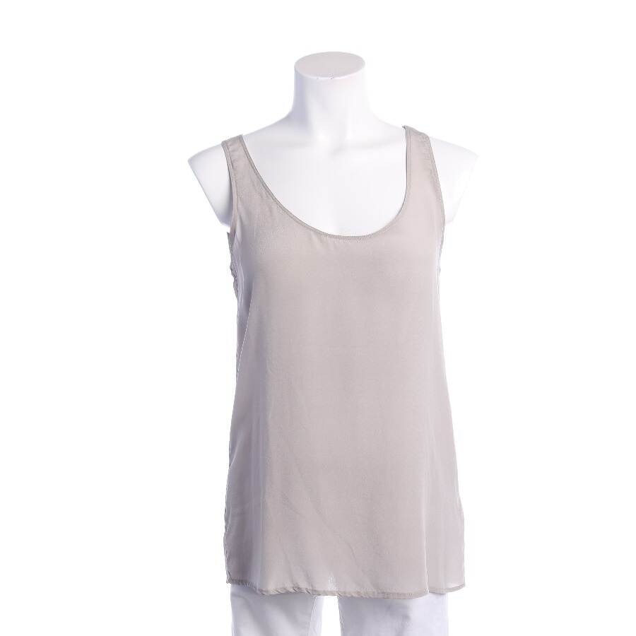 Image 1 of Silk Top S Beige in color White | Vite EnVogue