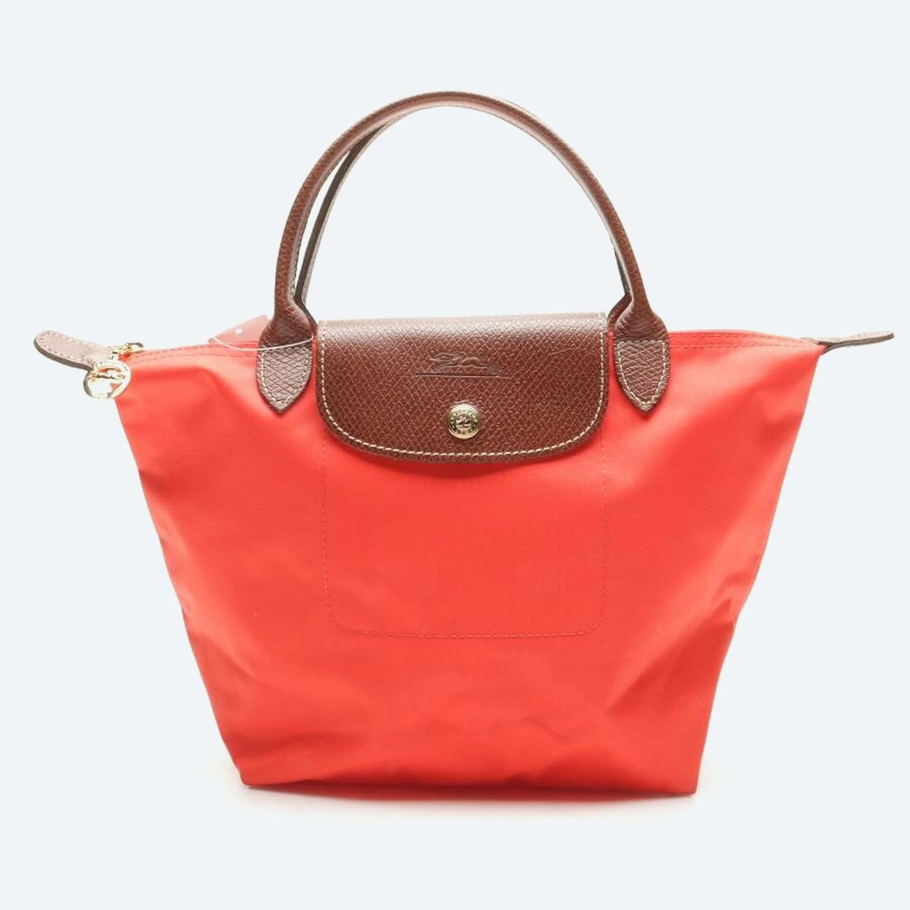 Image 1 of Le Pliage S Handbag Light Red in color Red | Vite EnVogue