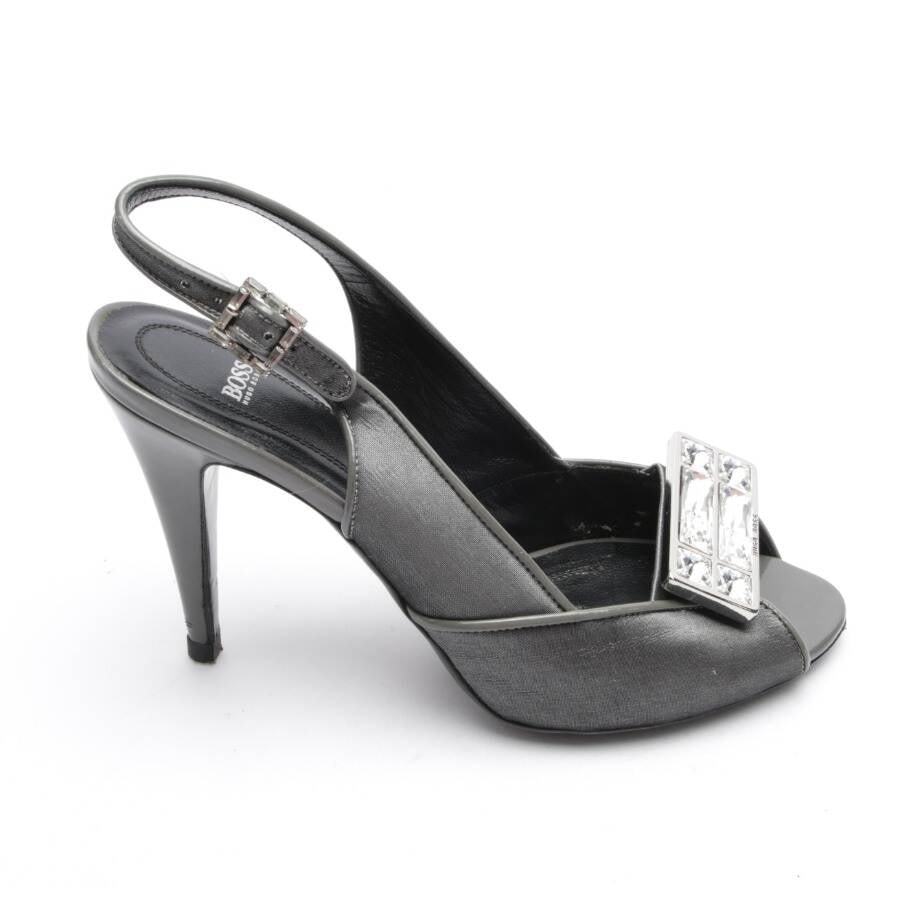 Image 1 of Heeled Sandals EUR 36 Gray in color Gray | Vite EnVogue