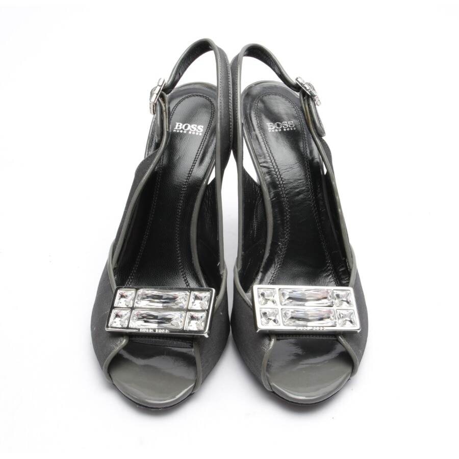 Image 2 of Heeled Sandals EUR 36 Gray in color Gray | Vite EnVogue