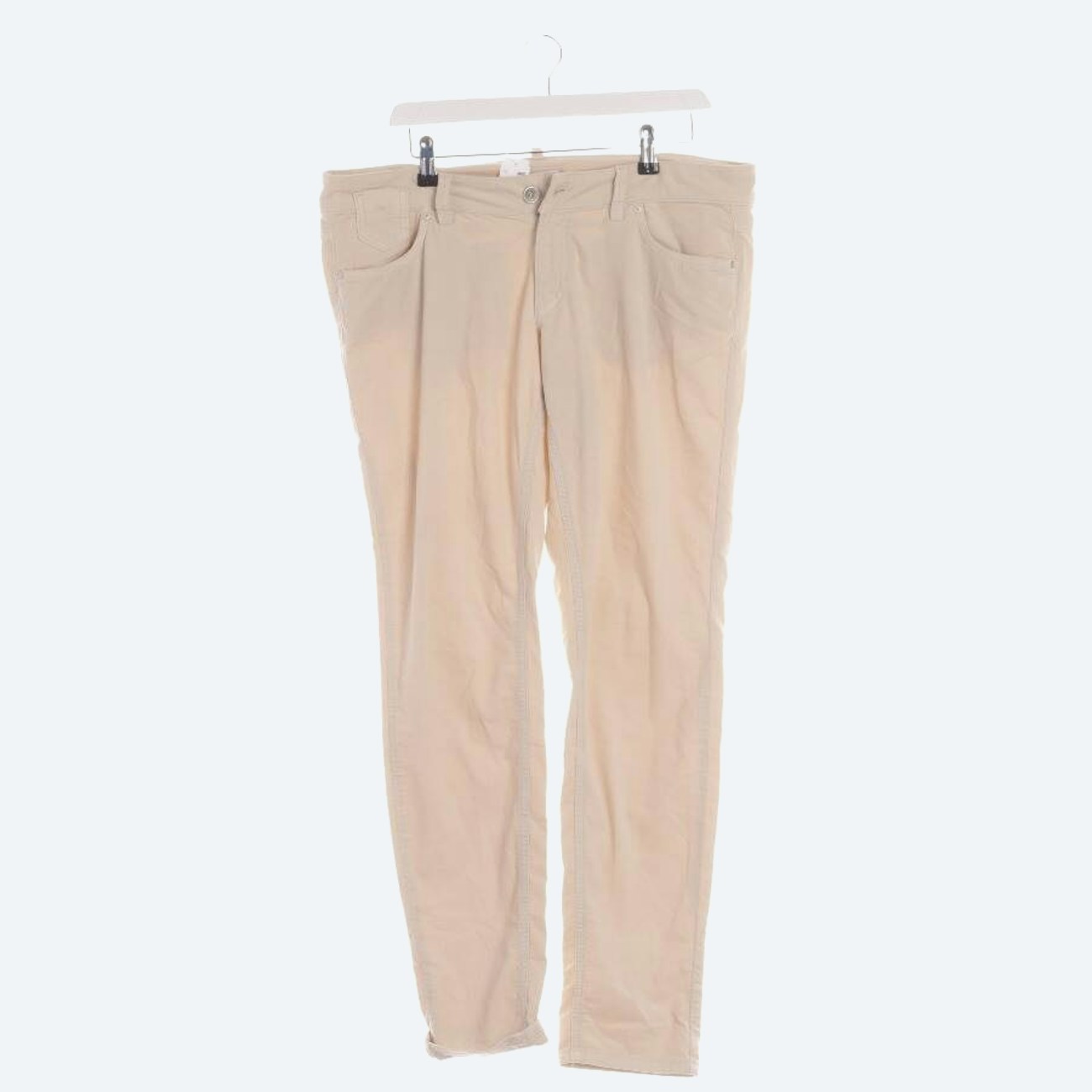 Image 1 of Corduroy Pants W31 Cream in color White | Vite EnVogue