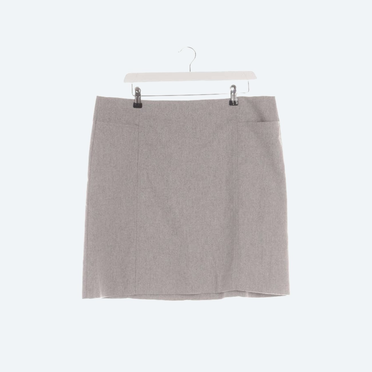 Image 1 of Skirt XL Light Gray in color Gray | Vite EnVogue