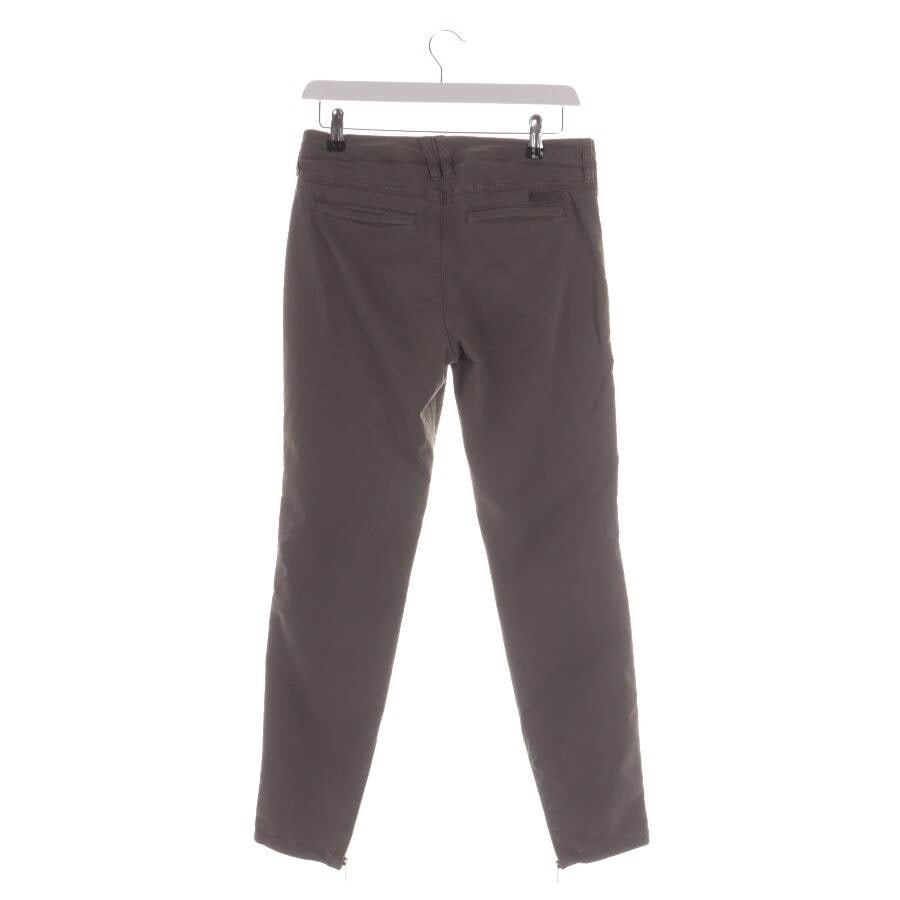Image 2 of Trousers W25 Dark Green in color Green | Vite EnVogue