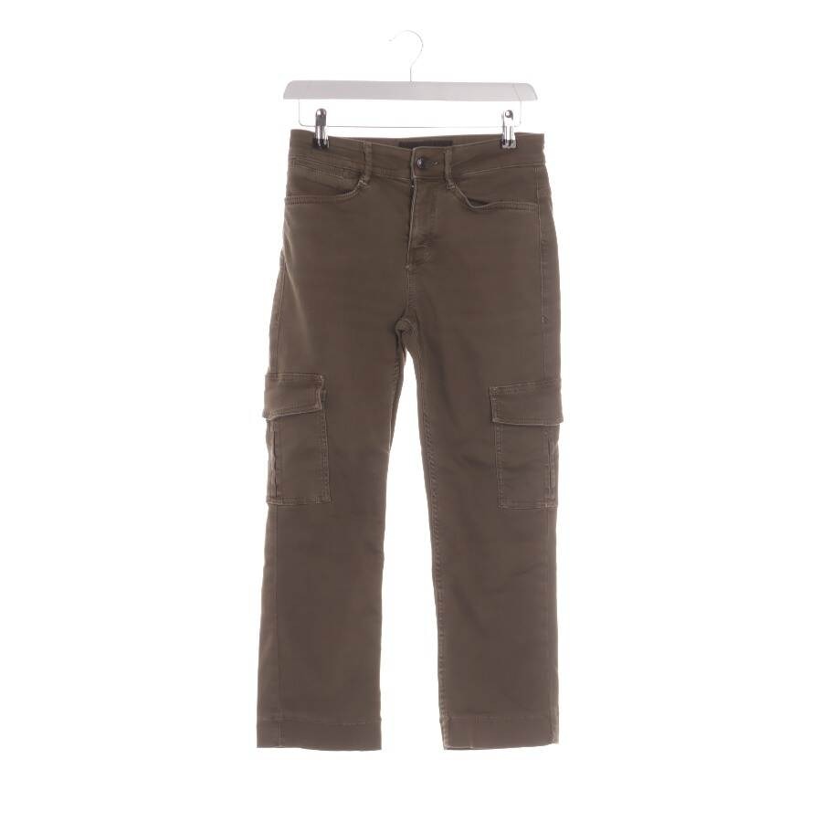 Image 1 of Jeans Straight Fit W26 Olive Green in color Green | Vite EnVogue