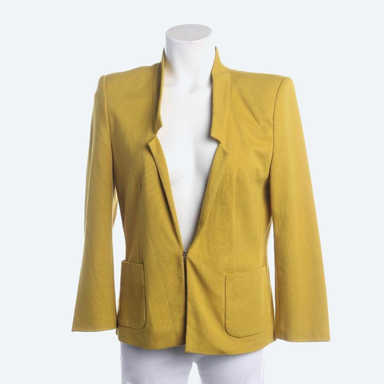 Image 1 of Blazer 40 Mustard Yellow in color Yellow | Vite EnVogue