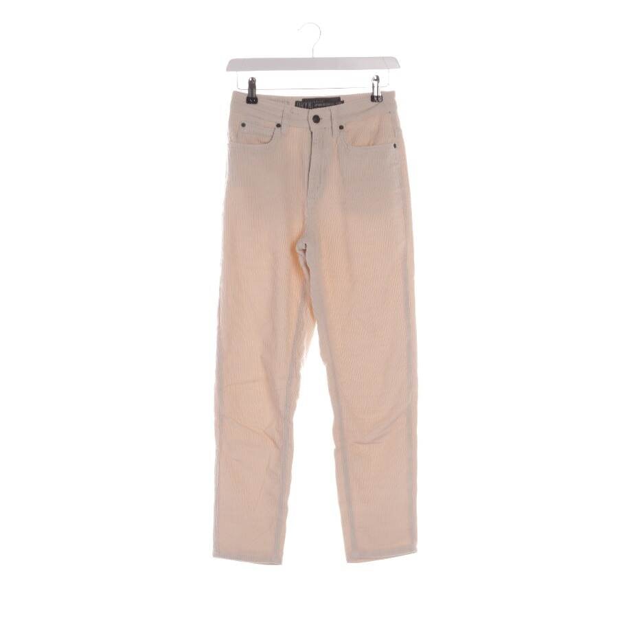 Image 1 of Corduroy Pants W26 Beige in color White | Vite EnVogue