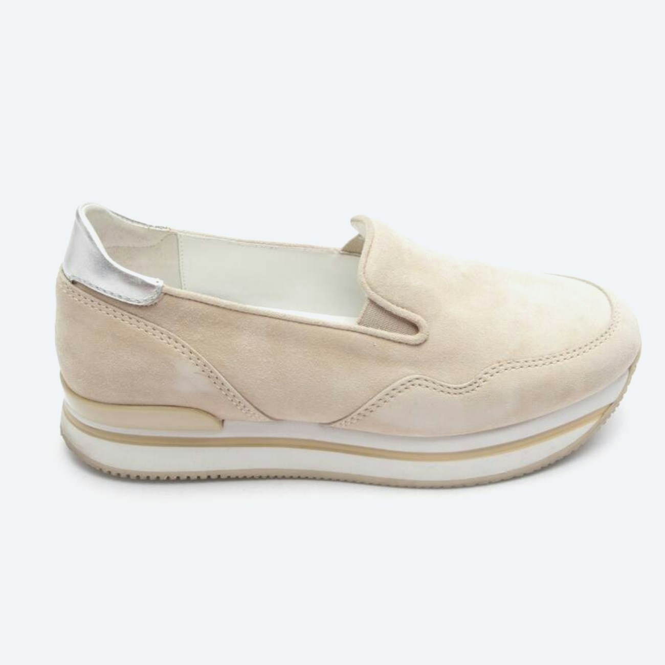 Image 1 of Loafers EUR 36 Beige in color White | Vite EnVogue