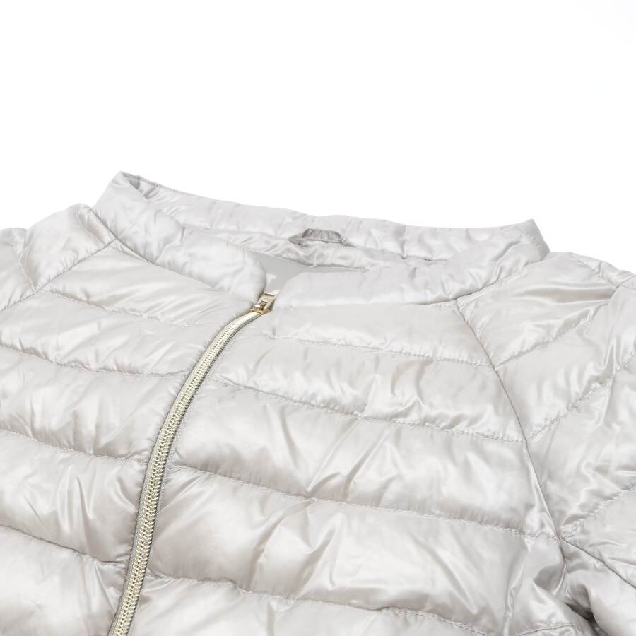 Image 3 of Quilted Jacket 34 Light Gray in color Gray | Vite EnVogue