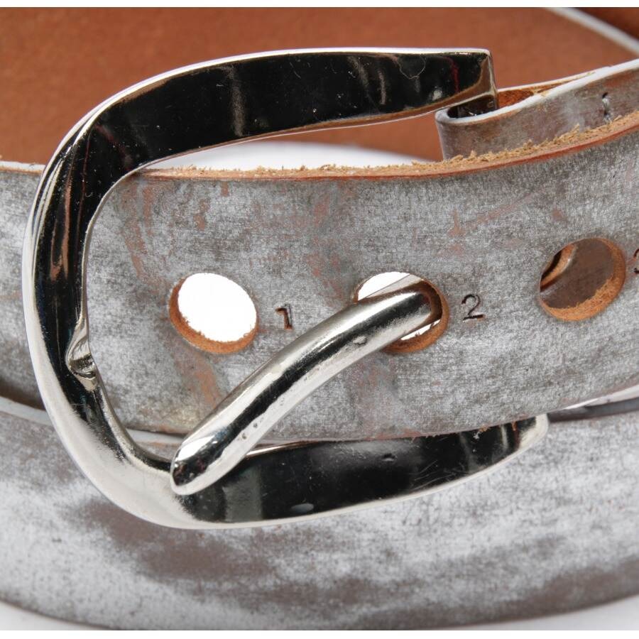 Image 2 of Belt Silver in color Metallic | Vite EnVogue