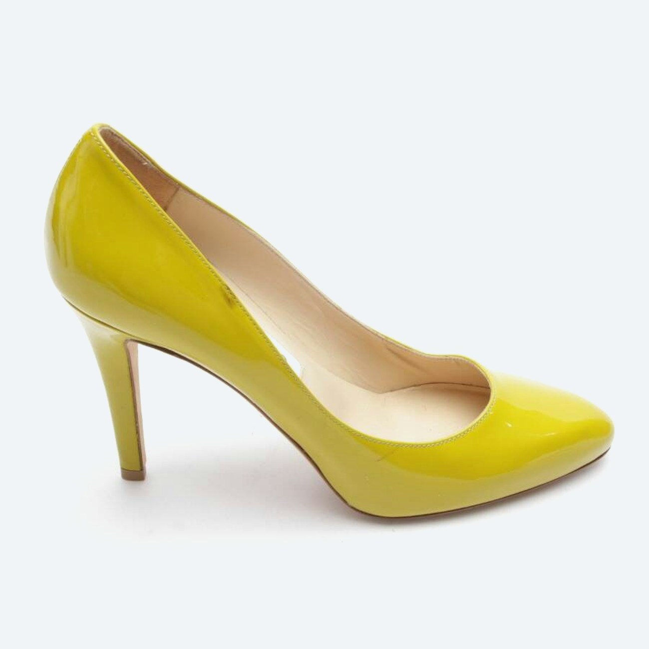 Image 1 of High Heels EUR 38.5 Mustard Yellow in color Yellow | Vite EnVogue