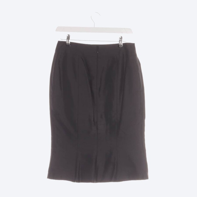 Image 2 of Silk Skirt 36 Black in color Black | Vite EnVogue