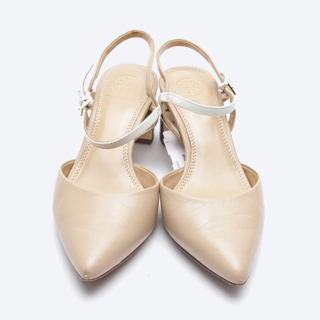 Image 2 of Heeled Sandals EUR 36.5 Beige in color White | Vite EnVogue