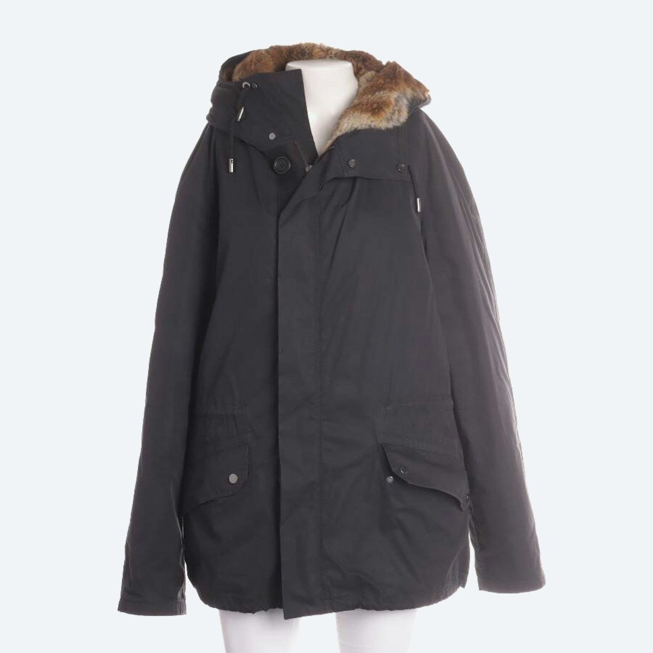 Image 1 of Winter Jacket 46 Dark Gray in color Gray | Vite EnVogue