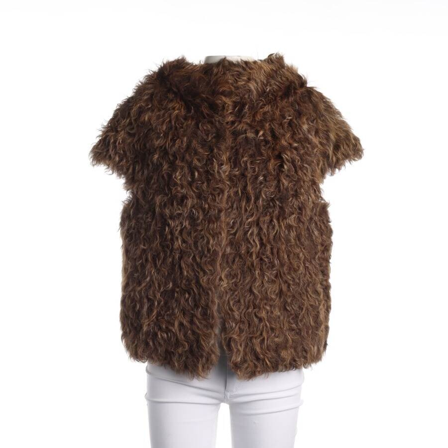 Image 1 of Fur Jacket 38 Brown in color Brown | Vite EnVogue