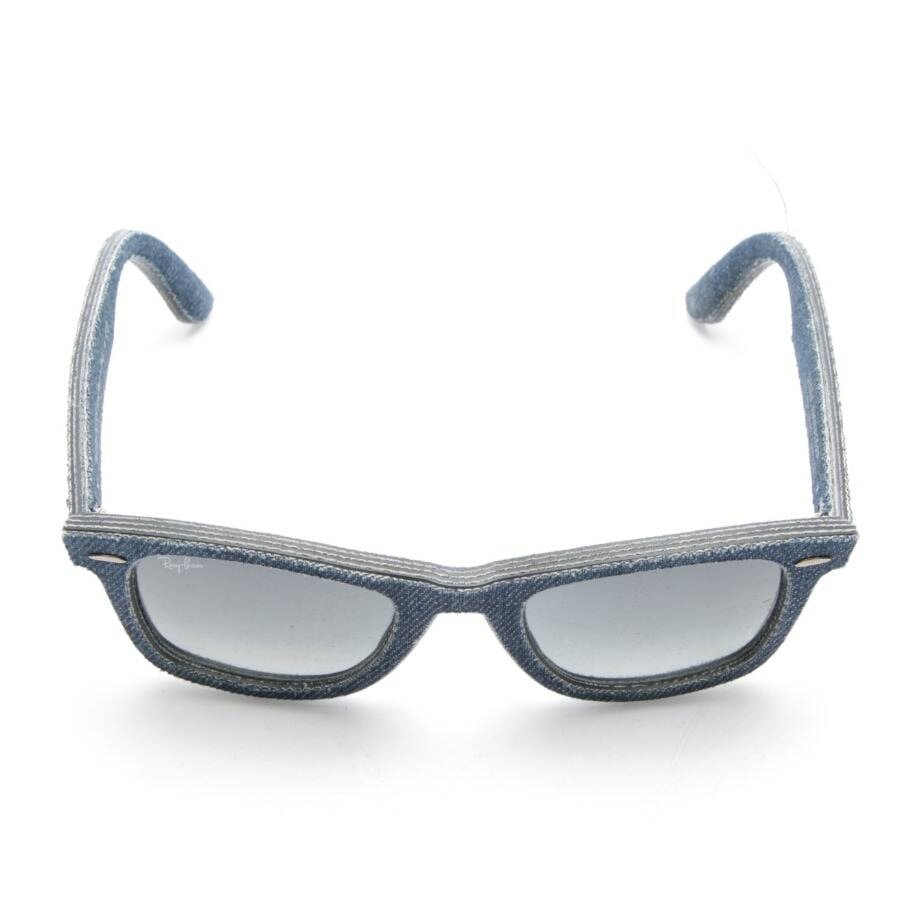 Image 1 of Wayfarer Sunglasses Light Blue in color Blue | Vite EnVogue