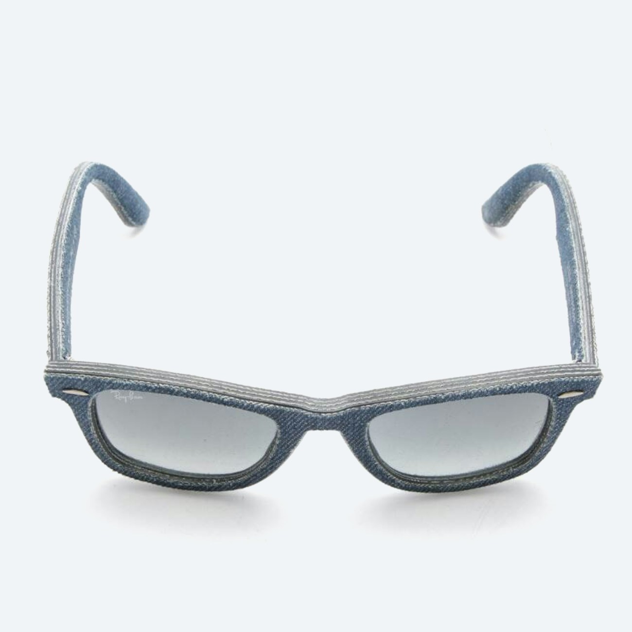 Image 1 of Wayfarer Sunglasses Light Blue in color Blue | Vite EnVogue