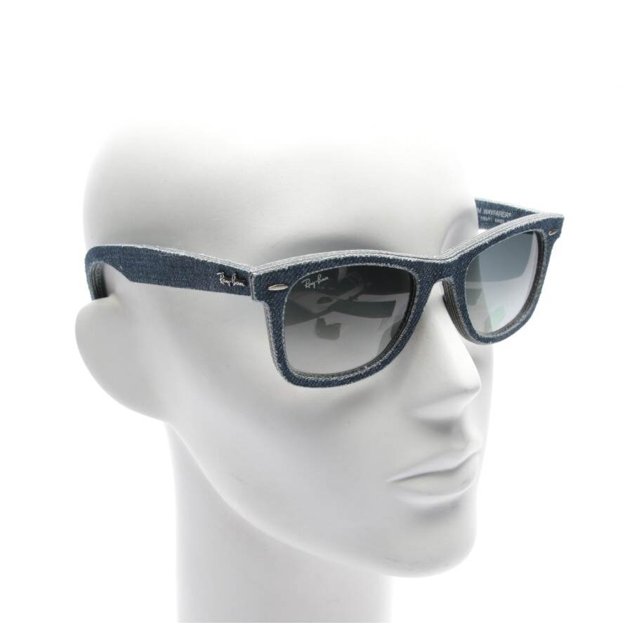 Image 2 of Wayfarer Sunglasses Light Blue in color Blue | Vite EnVogue