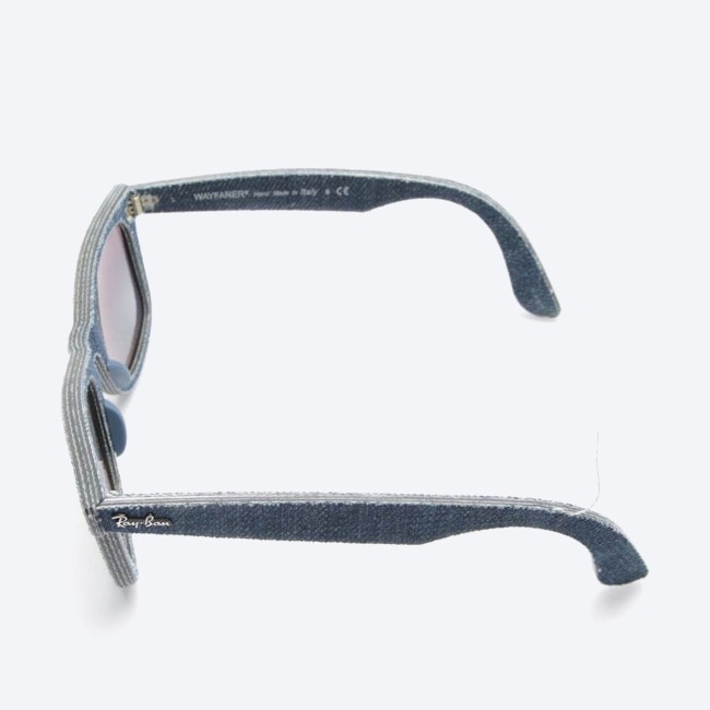 Image 3 of Wayfarer Sunglasses Light Blue in color Blue | Vite EnVogue