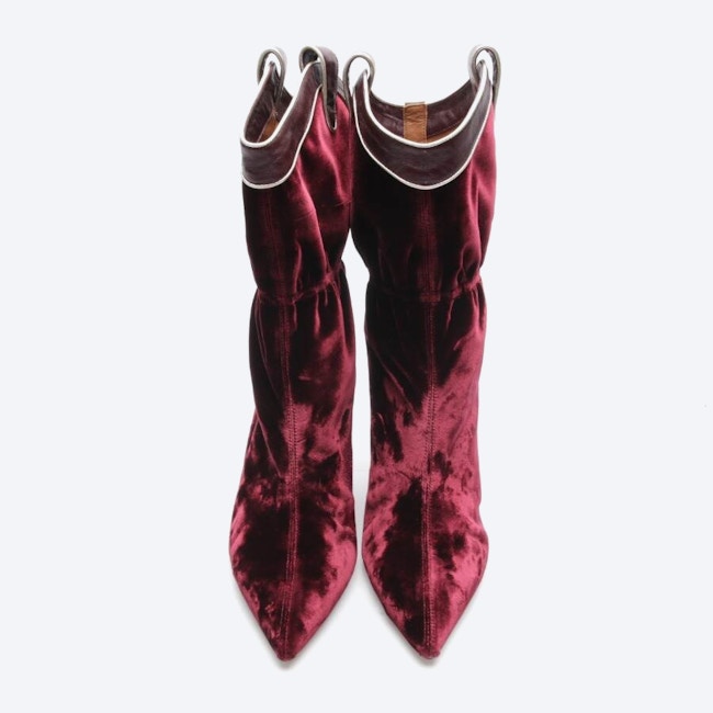 Image 2 of Ankle Boots EUR38 Bordeaux in color Red | Vite EnVogue