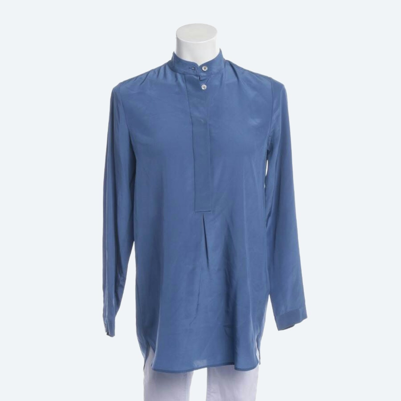 Image 1 of Silk Shirt 36 Blue in color Blue | Vite EnVogue
