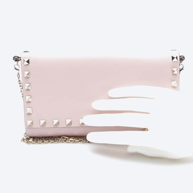 Image 4 of Rockstud Wallet on Chain Light Pink in color Pink | Vite EnVogue