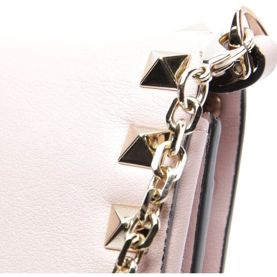 Image 7 of Rockstud Wallet on Chain Light Pink in color Pink | Vite EnVogue