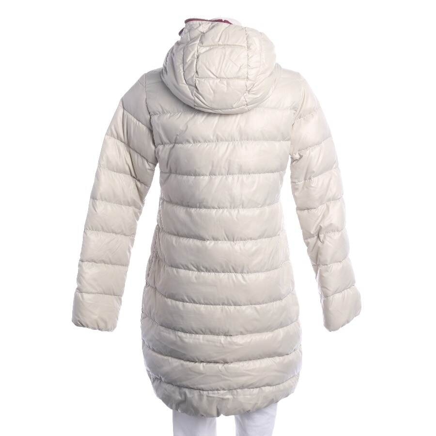 Image 2 of Quilted Coat 38 Cream in color White | Vite EnVogue