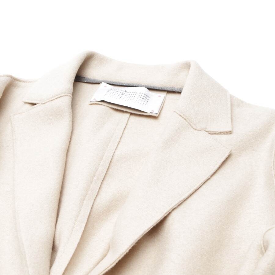 Image 3 of Wool Coat 38 Beige in color White | Vite EnVogue