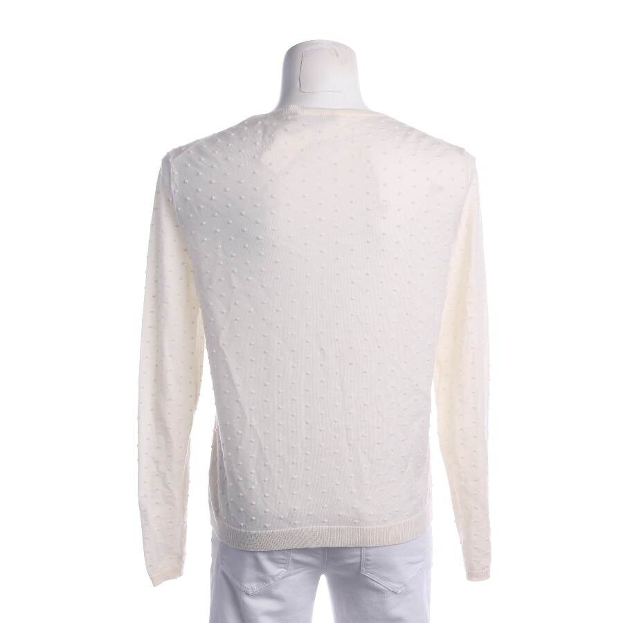 Image 2 of Wool Cardigan 40 Cream in color White | Vite EnVogue