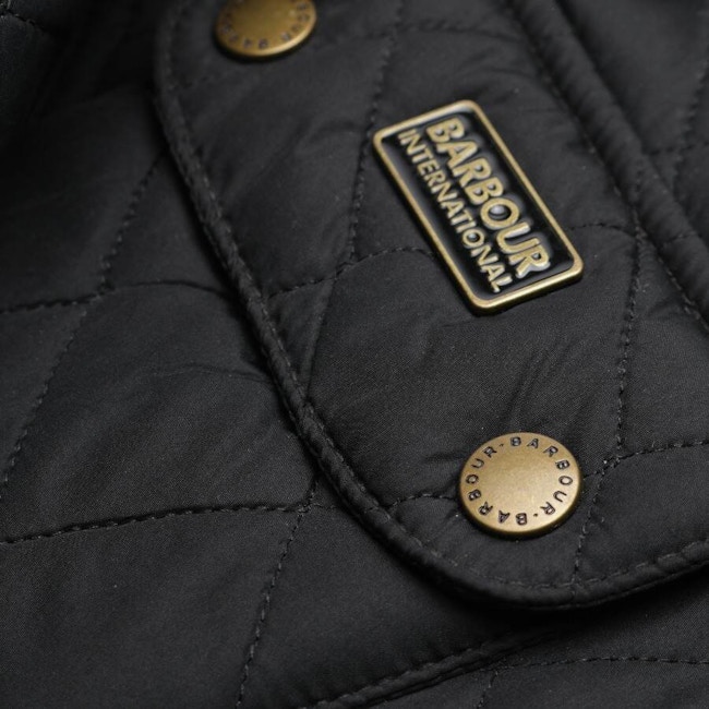 Image 4 of Quilted Jacket 42 Black in color Black | Vite EnVogue