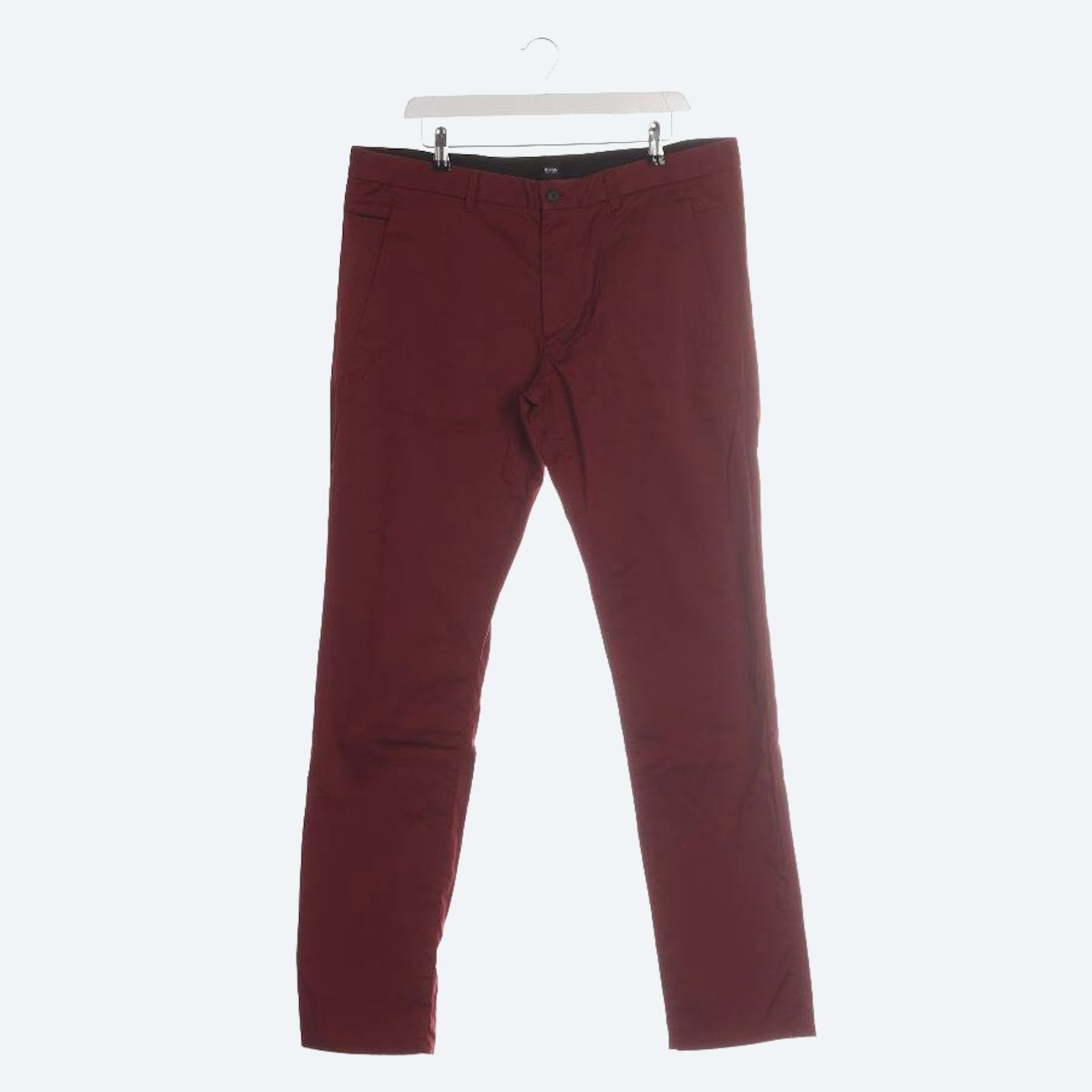 Image 1 of Trousers 54 Bordeaux in color Red | Vite EnVogue
