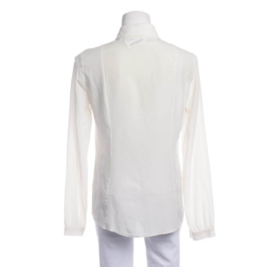 Image 2 of Silk Shirt 38 Cream in color White | Vite EnVogue